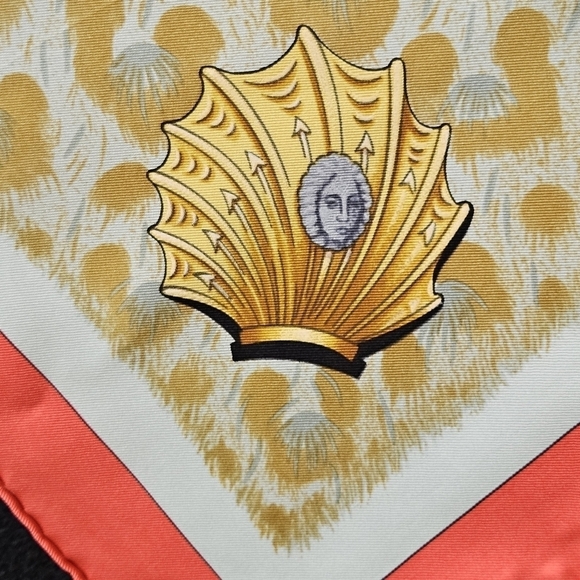 HERMES CASQUES et PLUMETS helmet and feather Carre90 - Picture 8 of 12